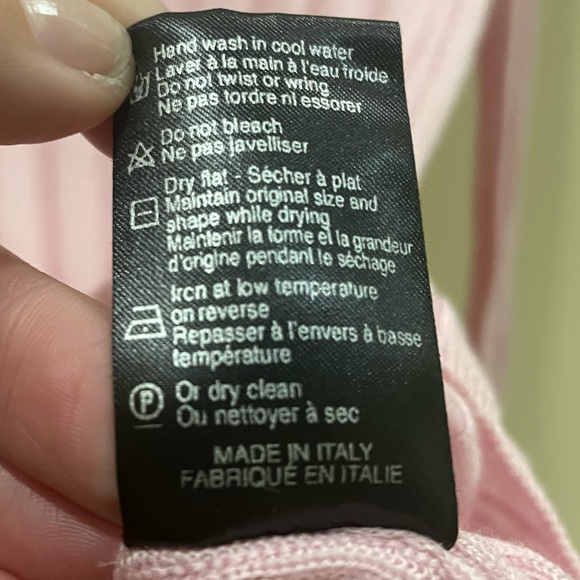 Saks Fifth Avenue Ribbed Collared Wool Sweater - Picture 7 of 16